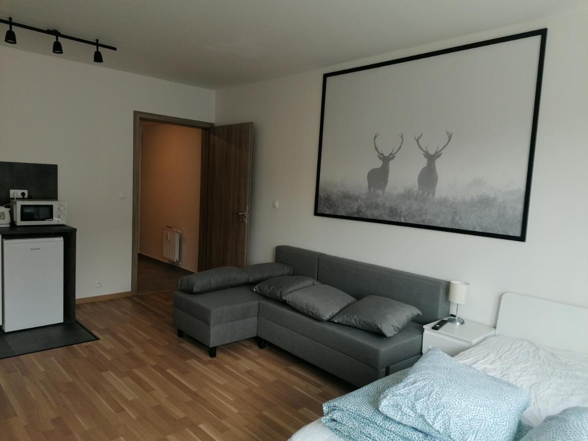 Brand New Studio Apartment #21 With Free Secure Parking In The Center Prague Exterior photo